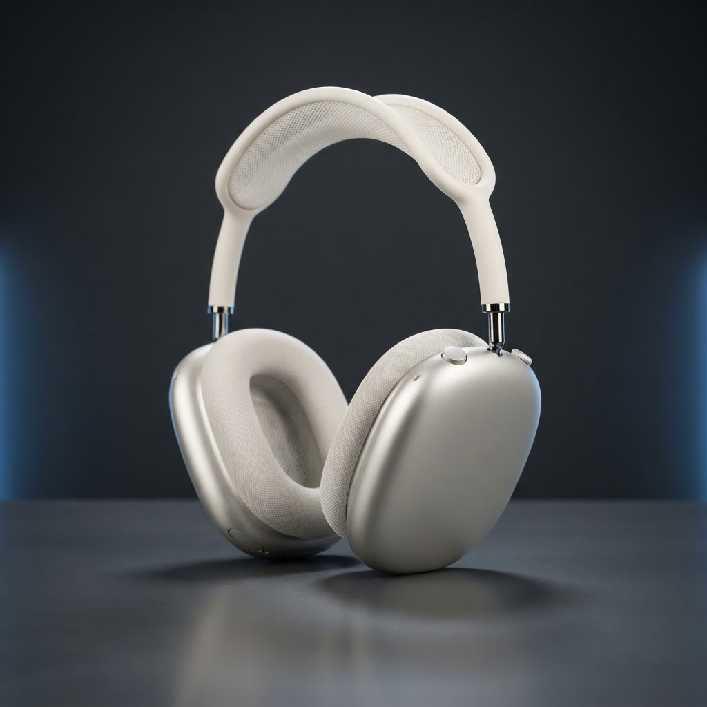 AirPods Max — coloris Lumière stellaire