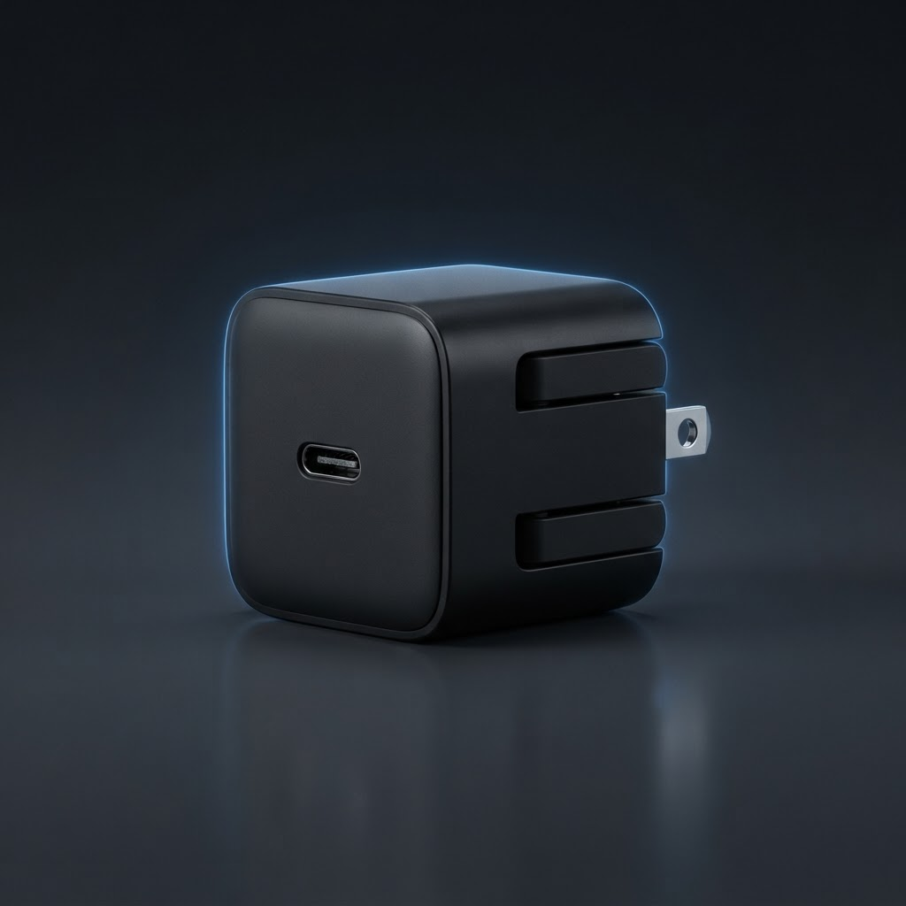 Adaptateur secteur USB-C 20W — coloris Noir