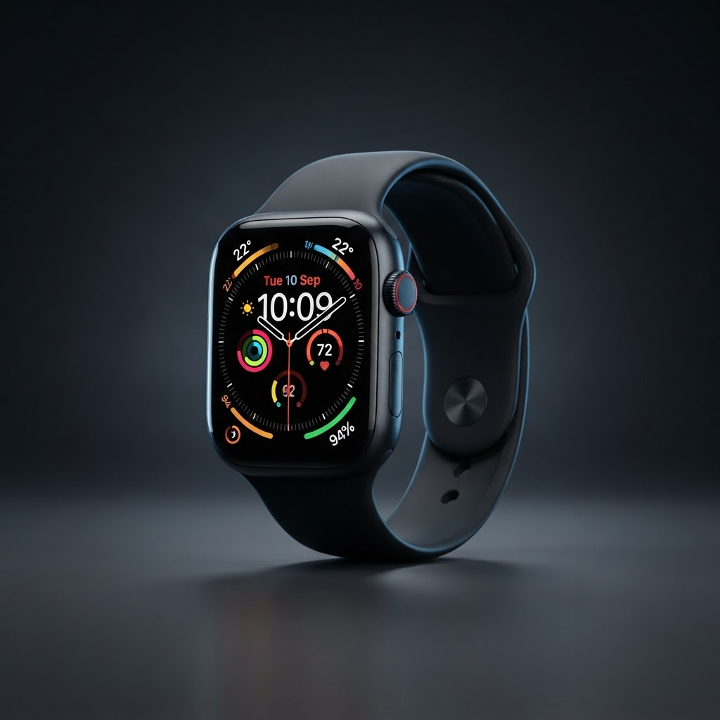 Apple Watch Series 10 — coloris Noir minuit