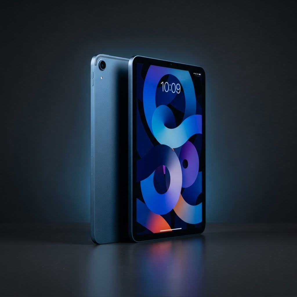 iPad Air M2 — coloris Bleu