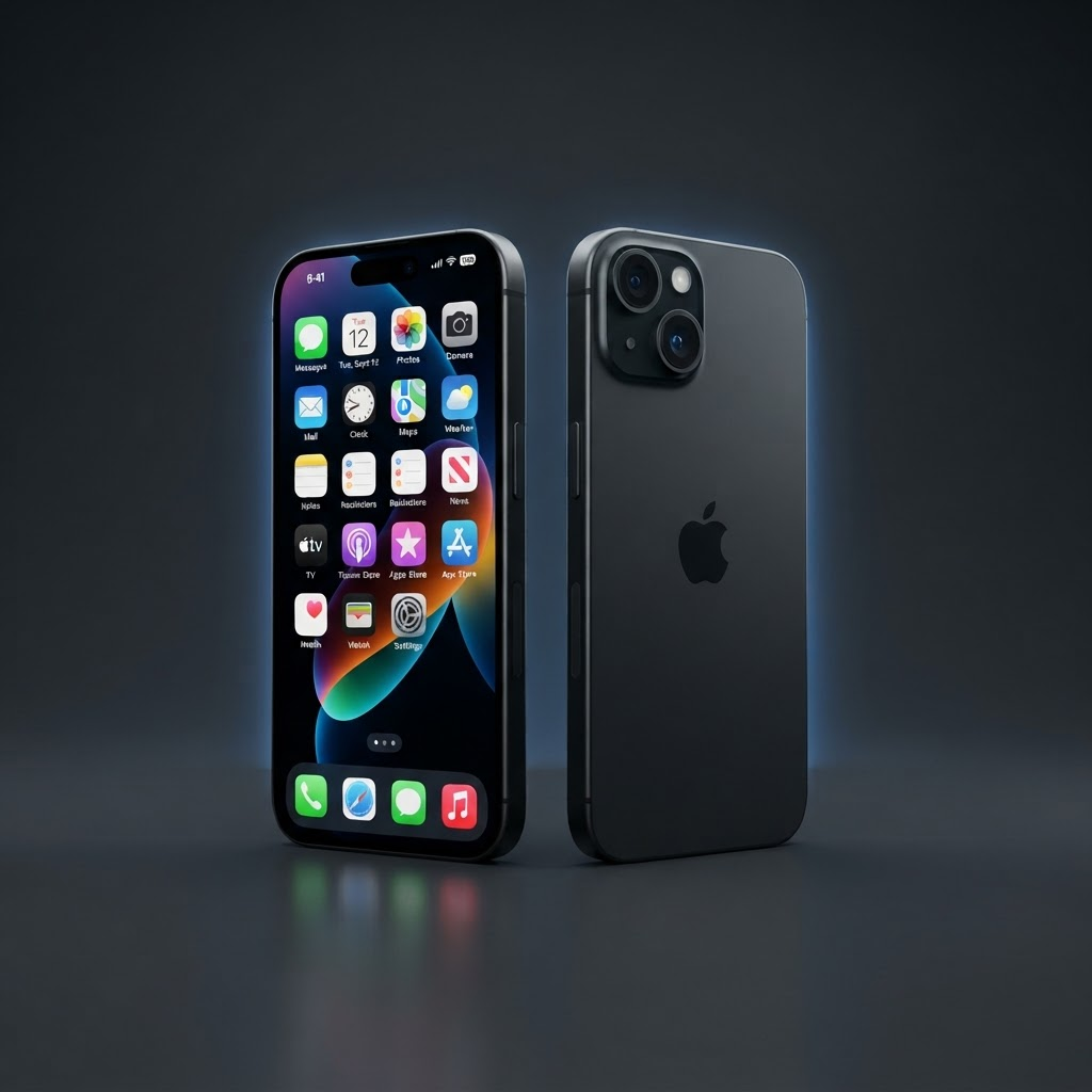 iPhone 15 — coloris Noir