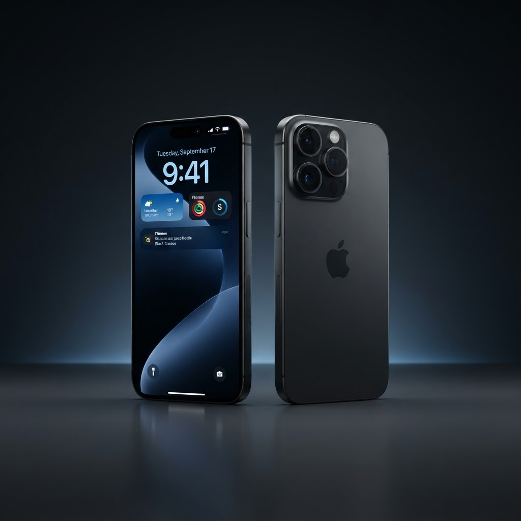 iPhone 16 Pro Max — coloris Titane noir