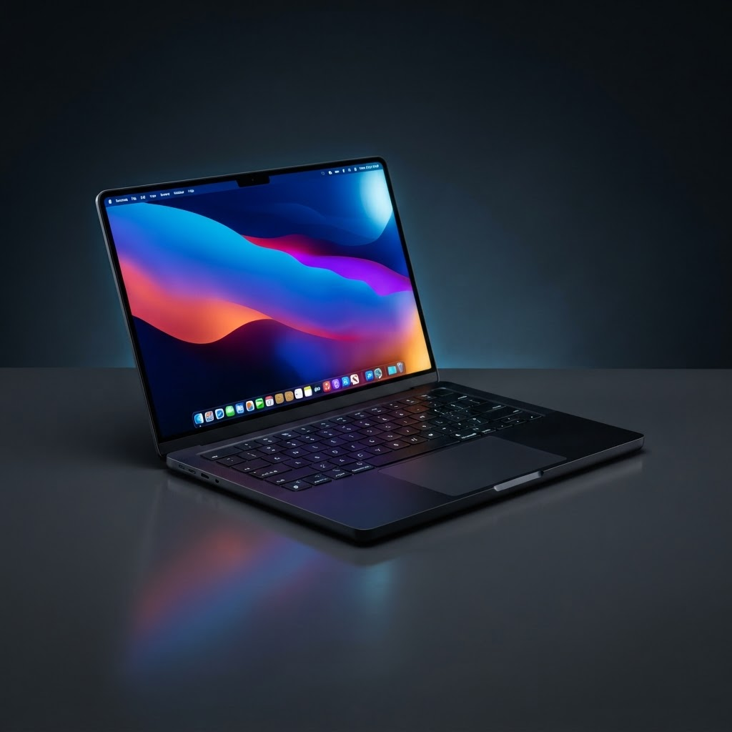 MacBook Pro M4 — coloris Noir sidéral